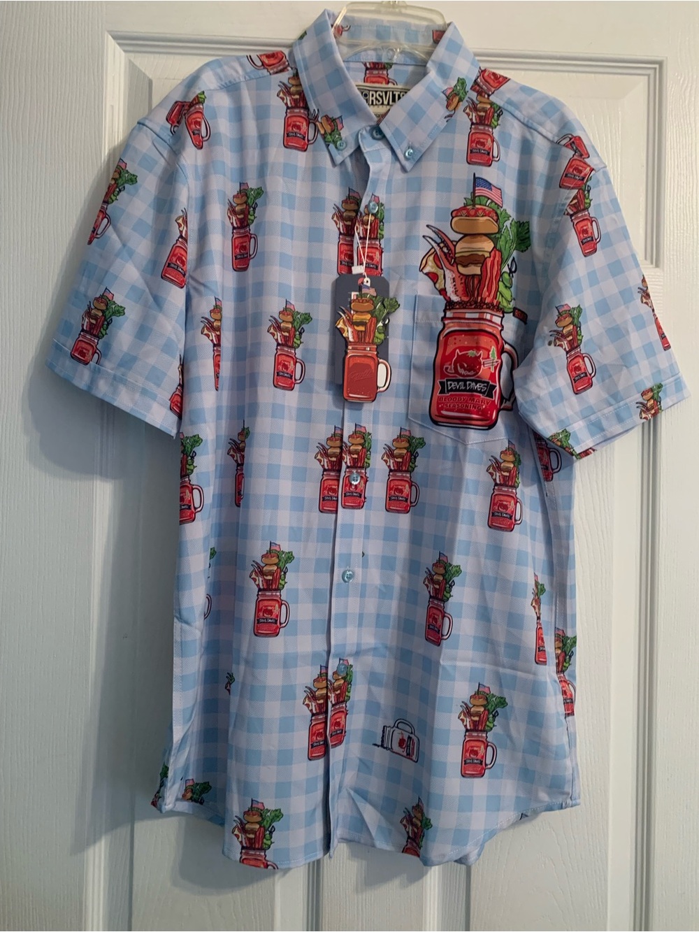 RSVLTS The Roosevelts Dare Mighty Things Kunuflex Shirt Size Medium NWT